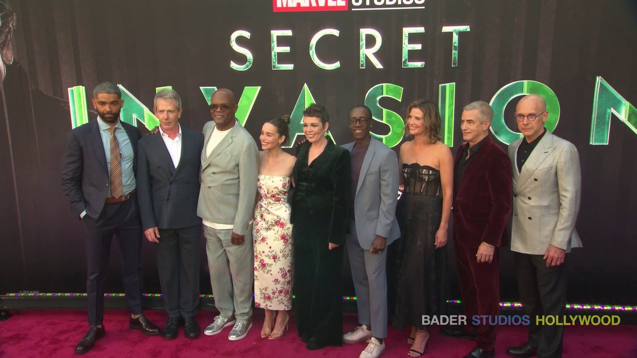 On the Red Carpet of the Hollywood Premiere of Marvel Studios, "Secret Invasion" for Disney+