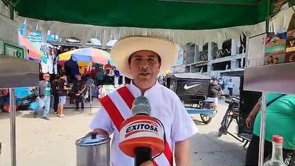 Percy Goycochea impacta con su gran parecido a Pedro Castillo.