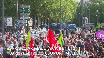 A francia környezetvédő csoport betiltása csak még több klímaaktivistát és erőszakot szült