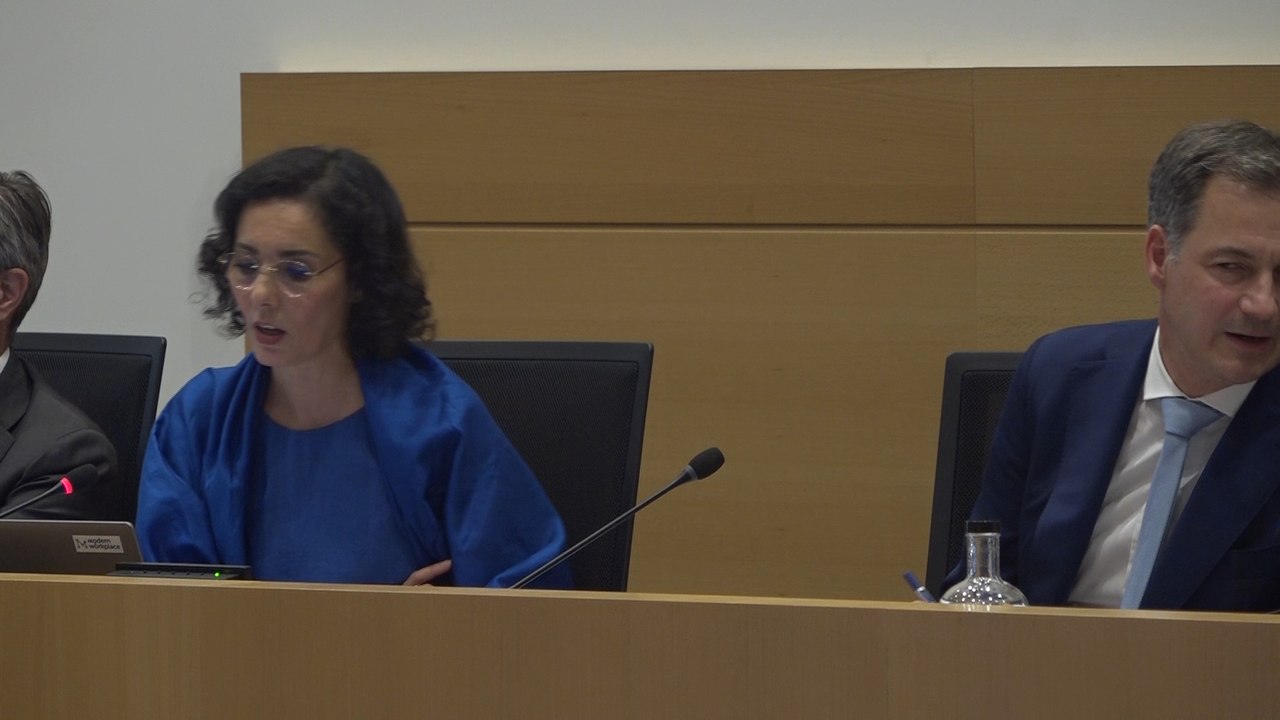 Délégation Iranienne à Bruxelles - "Je me sens toujours aussi droite dans mes bottes" (Hadja Lahbib)