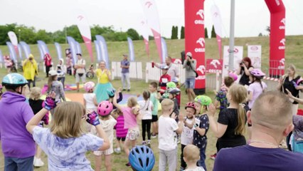 Dzieci na rowery - akcja w Ostrołęce