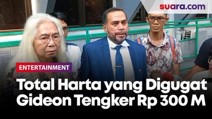 Bukan Rp100 M, Total Harta Gono-Gini yang Digugat Gideon Tengker Atas Rieta Amilia Berjumlah Rp300 M
