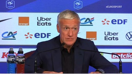 Deschamps : "Pogba n'était pas là lors de la Coupe du monde, d'autres ont pris le relais"
