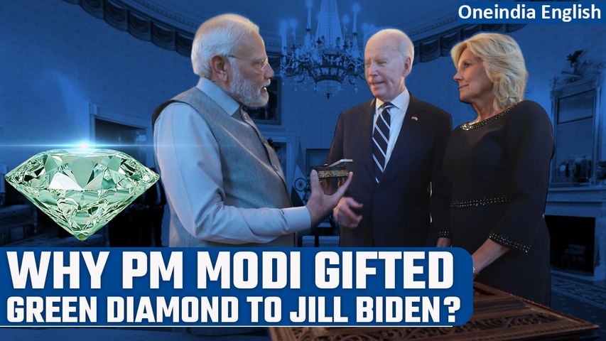 PM Modi Gifts 7.5 Carat Green Diamond To Jill Biden: 7 Things To Know ...