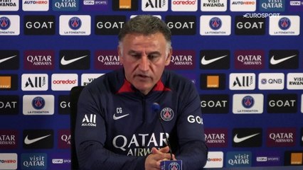 Galtier : "Je me projette pour être l'entraîneur du PSG la saison prochaine"