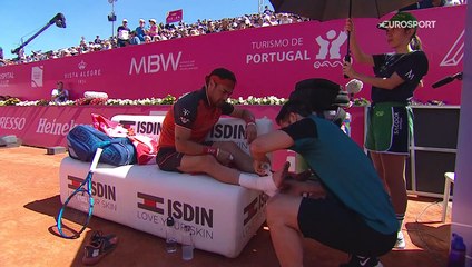Des fulgurances, une blessure et une faute de pied pour finir : Fognini a fait... du Fognini