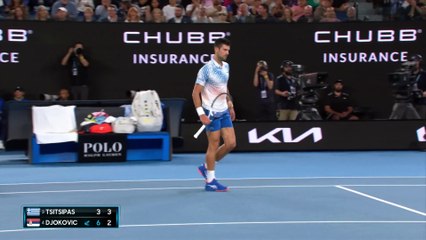 Tsitsipas n'a rien pu faire en finale : Djokovic était encore le plus fort