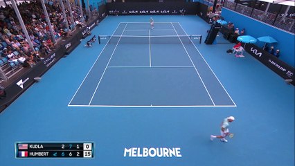 Une première pour Humbert, qualifié pour le 3e tour à Melbourne
