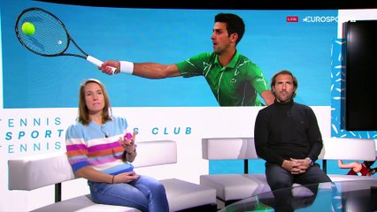 Henin : "On sent cette confiance chez Garcia au moment où elle doit faire face"