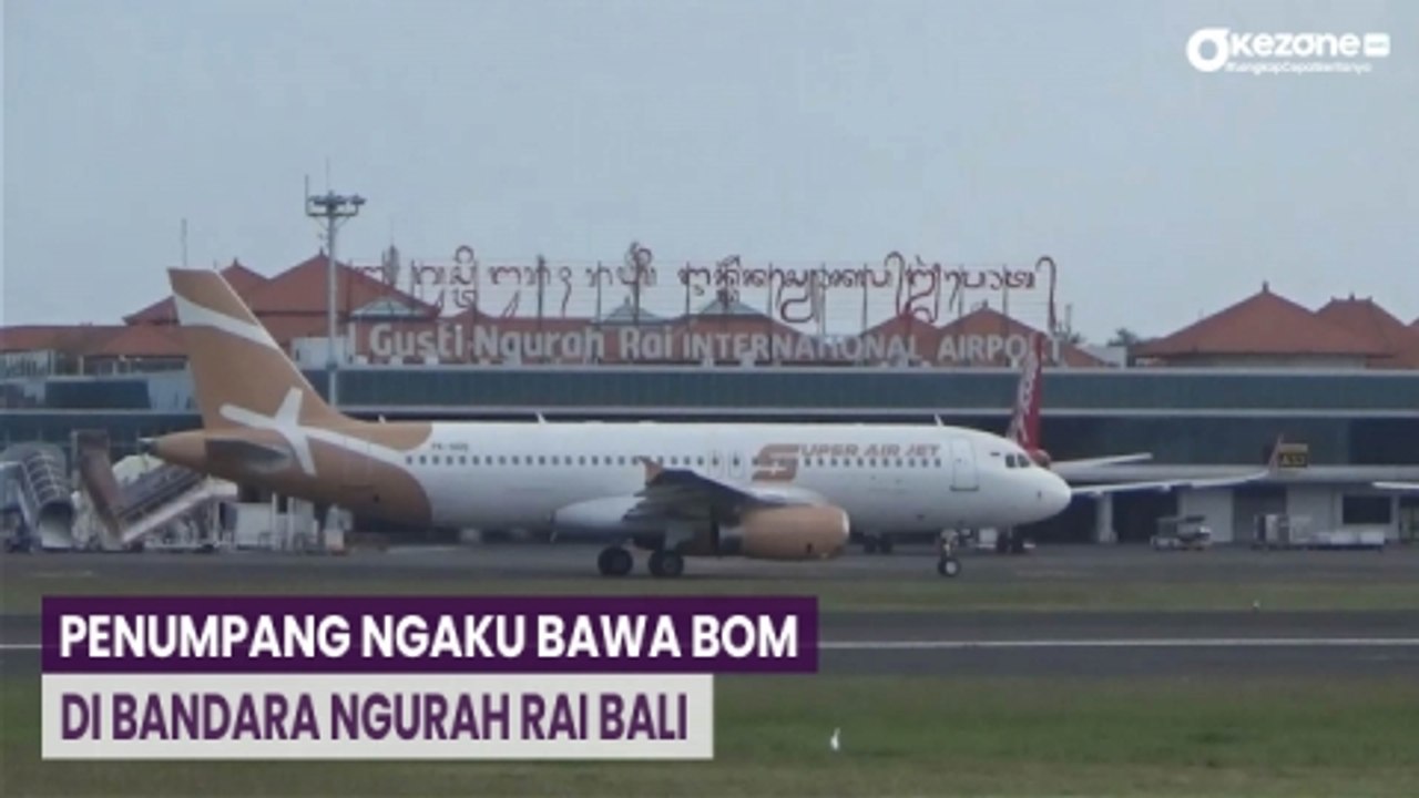 Gegara Bercanda Bawa Bom, Penerbangan Super Air Jet Denpasar-Medan Ditunda