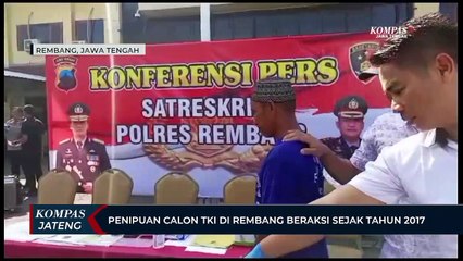 Penipuan Calon TKI di Rembang Beraksi Sejak Tahun 2017
