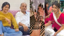 Sumbul Touqeer Father Hasan Touqeer Khan Second Marriage Mehendi Ceremony, Beti ने लगाई Mehendi