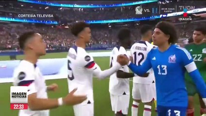 México es goleado por Estados Unidos en la semifinal de la Nations League