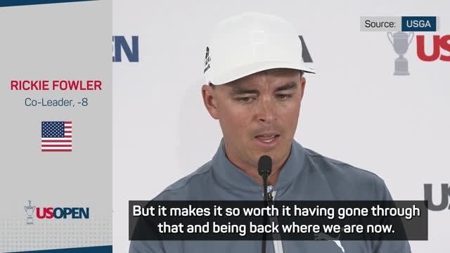 Fowler reflects on his 'tough' road to a record-equalling round