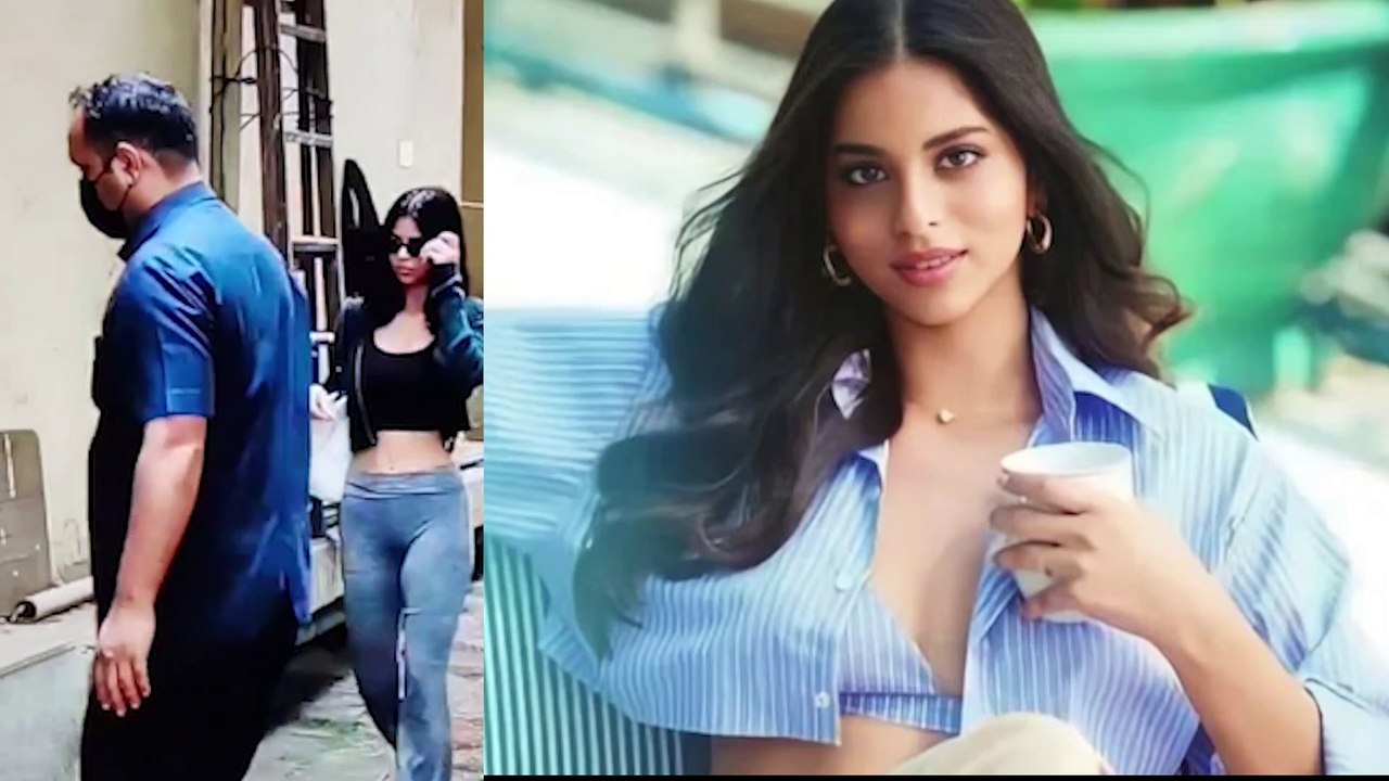 Shahrukh Khan's Daughter Suhana Khan Looking Gorgeous at Mumbai International Airport l live news