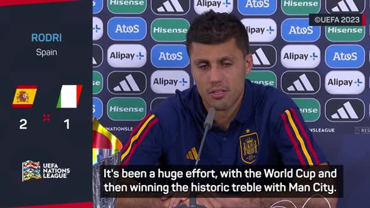Rodri will 'give everything' for another trophy