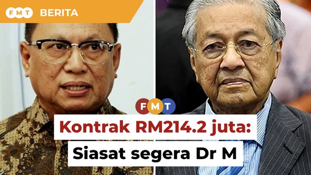 Siasat segera Dr M berkait dakwaan kontrak RM214.2 juta, gesa Puad