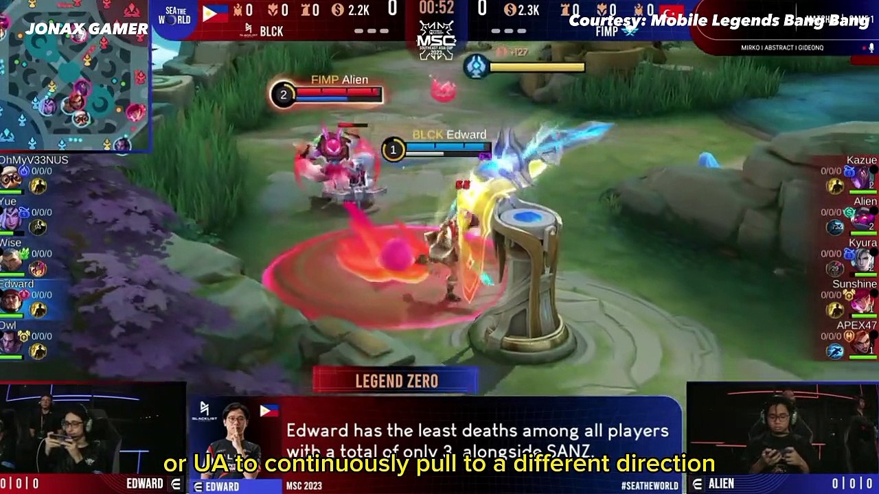 [MSC 2023] Blacklist Vs FIMP - Game 1 | Mobile Legends!