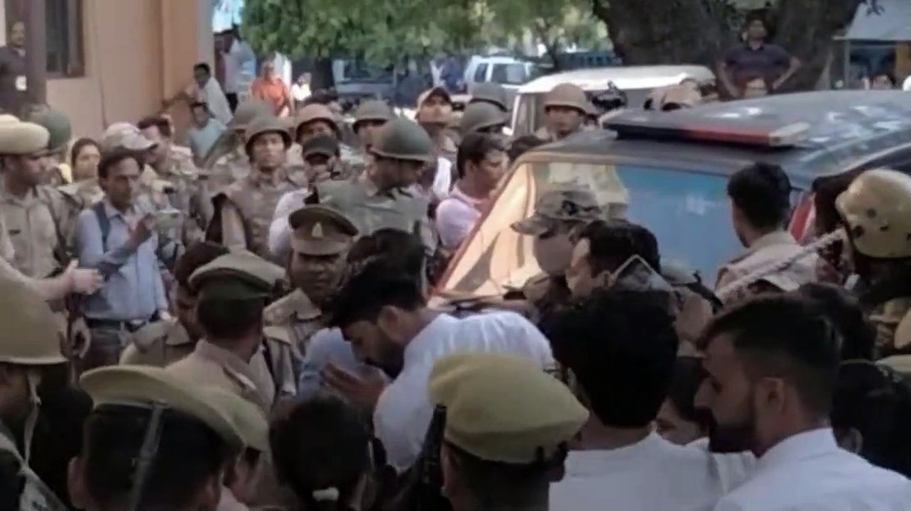 वरिष्ठ अधिवक्ता सेक्स टेप मामले में नाबालिग पीड़िता ने दर्ज कराए बयान, भारी पुलिस फोर्स तैनात