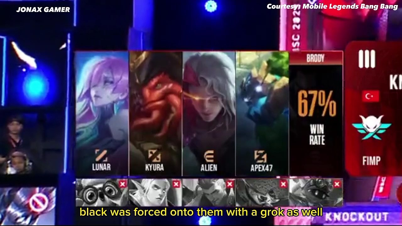 [MSC 2023] Blacklist Vs FIMP - Game 3 | Mobile Legends!