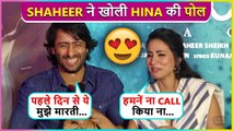 Hum Bahut Jhagda..Hina Khan Snatches Mike From Shaheer, Reveals Inside Secrets On Shooting Their New Song Barsaat
