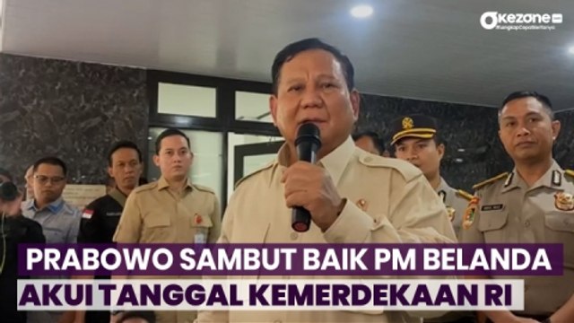 Menteri Pertahanan Prabowo Subianto Sambut Baik Pengakuan PM Belanda Akui Kemerdekaan RI 17 Agustus 1945