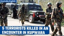 Kupwara: 5 terrorists neutralised in an encounter with Indian army | Oneindia News