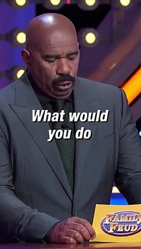Family Feud - Steve Harvey thinks this answer is a stinker!
