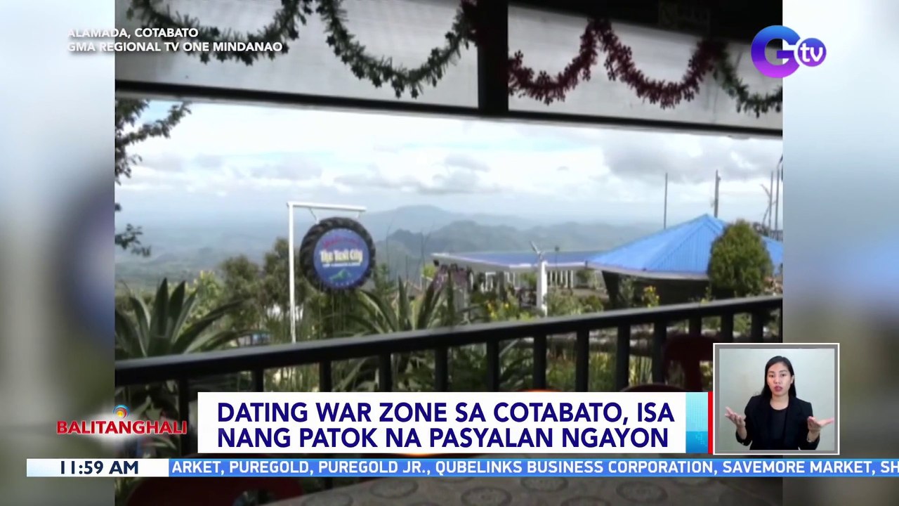 Dating war zone sa Cotabato, isa nang patok na pasyalan ngayon | BT