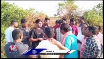 A young Man Lost Life In Train Incident   At Pendyala  _ Hanamkonda _ V6 News (1)
