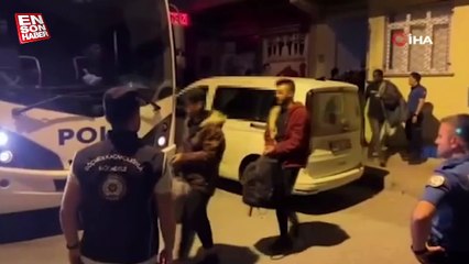 İstanbul’da, kaçak sığınmacıların yaşadığı evlere baskın