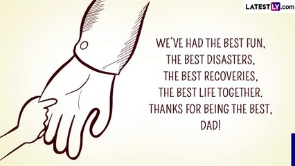 Happy Father’s Day Greetings: Share These Messages, Wishes, Quotes and Images Appreciate Your Dad