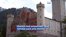 Policia alemã deteve norte-americano por ataque mortal no castelo Neuschwanstein