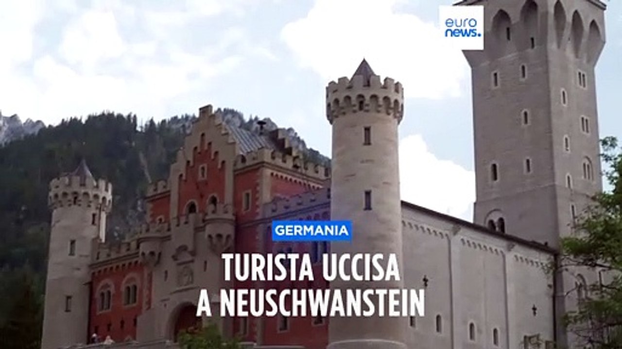 Germania: follia vicino al castello incantato