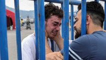 Dos hermanos se reencuentran tras el naufragio del Jónico