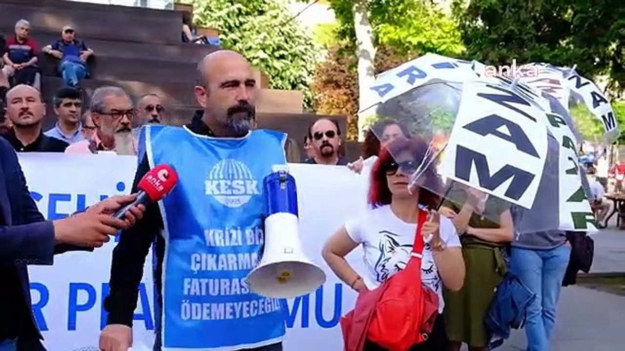 KESK Eskişehir Şubeler Platformu üyeleri, yoksu...