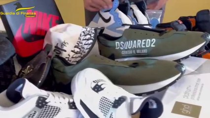 Sassari, sequestrati oltre 31 mila prodotti con marchi contraffatti