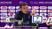 Lionel Scaloni élogieux envers Messi