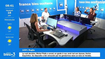 100% rugby - Alexandre Vau encourage le Stade Toulousain