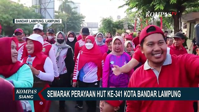 Semarak Perayaan HUT Ke-341 Kota Bandar Lampung
