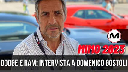 DODGE E RAM AL MIMO 2023 | Intervista a Domenico Gostoli