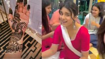 Sumbul Touqeer के पापा की शादी की रस्में शुरू, Mehendi Ceremony में जमकर की मस्ती, Video Viral!