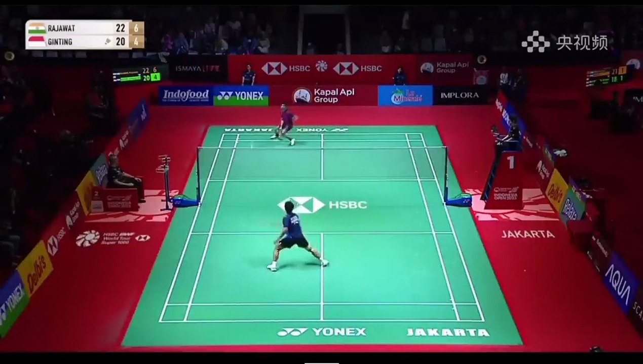 Anthony GINTING [INA] VS [IND] Priyanshu RAJAWAT _ MS-R16 _ INDONESIA OPEN 2023