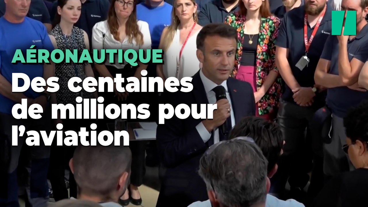 Aéronautique : à quoi vont servir les centaines de millions d'euros annoncés par Macron ?