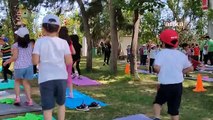 Zeytinpark'ta Hareket Var: 4-5 Yaş Arası Çocuklar İçin Pilates Etkinliği