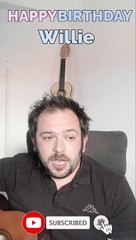 Happy Birthday, Willie! Geburtstagsgrüße an Willie