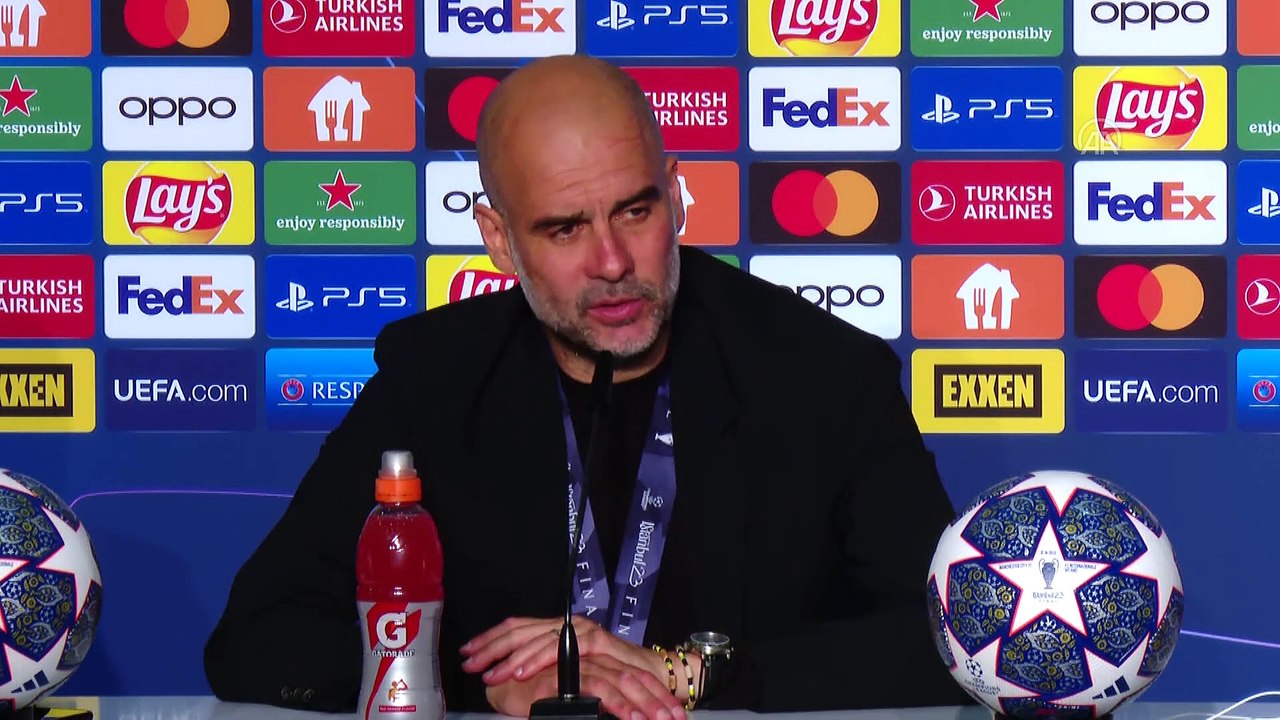 İSTANBUL - Manchester City - Inter maçının ardından - Josep Guardiola (2)