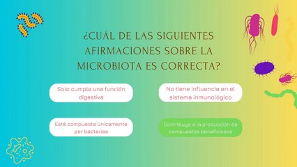 ¿Qué sabes de la microbiota?