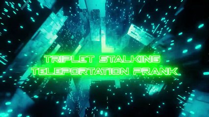 Stalker Deja Vu Prank! Triplets BAFFLE Victims
