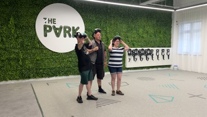 Step into a whole new world at the Park Playground - a virtual reality experience - in Brindleyplace, Birmingham